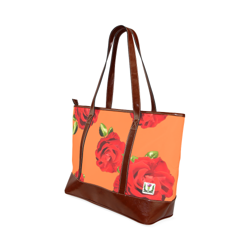 Fairlings Delight's Floral Luxury Collection- Red Rose Handbag 53086j2 Tote Handbag (Model 1642)