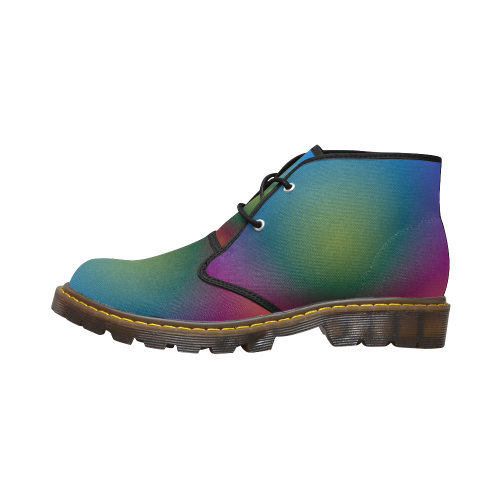 Big Rich Spectrum by Aleta Men's Canvas Chukka Boots (Model 2402-1)