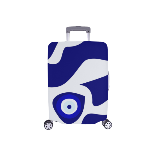 Evil Eye Lava Luggage Cover/Small 18"-21"