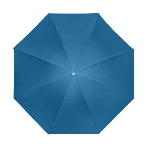 Classic Blue Anti-UV Foldable Umbrella (U08)