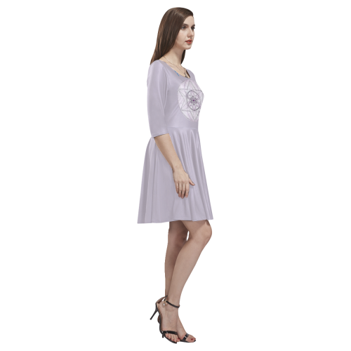 sitrehaim-kafui 7 Tethys Half-Sleeve Skater Dress(Model D20)