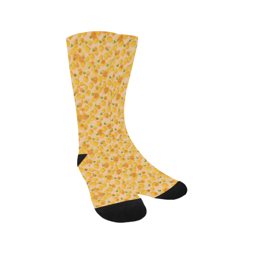 Citro Pattern by K.Merske Men's Custom Socks