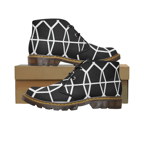 labyrinth Men's Canvas Chukka Boots (Model 2402-1)