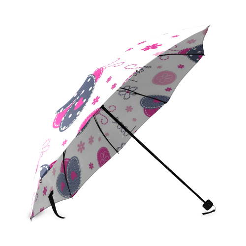Love Bug Foldable Umbrella (Model U01)