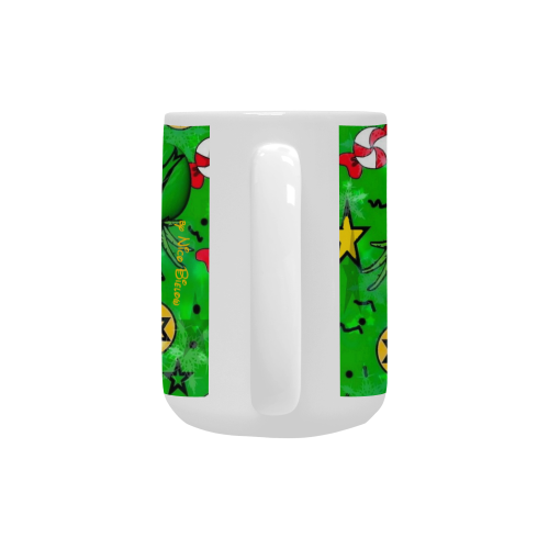 Maybe I like Christmas by Nico Bielow Custom Ceramic Mug (15OZ)