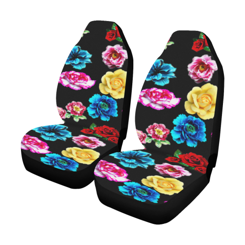 Floral Print Car Seat Covers (Set of 2)