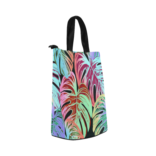 Pretty Leaves A by JamColors Nylon Lunch Tote Bag (Model 1670)
