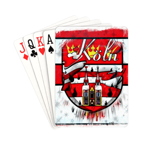 Köln by Nico Bielow Playing Cards 2.5"x3.5"