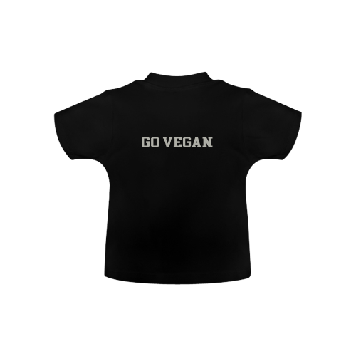 Friends Not Food (Go Vegan) Baby Classic T-Shirt (Model T30)