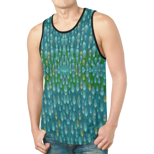 starfall and rain New All Over Print Tank Top for Men (Model T46)