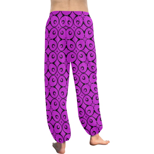 My Lucky Day Dazzling Violet Women's All Over Print Harem Pants (Model L18)