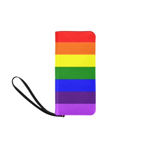 Rainbow Flag (Gay Pride - LGBTQIA+) Women's Clutch Purse (Model 1637)