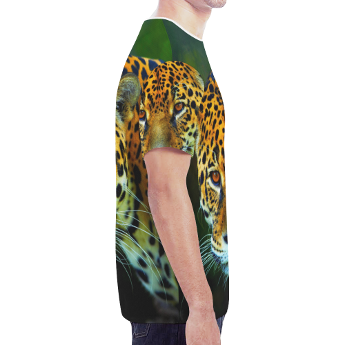 JAGUAR New All Over Print T-shirt for Men (Model T45)