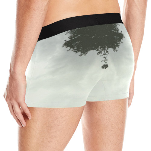 cloud island with a horizon so clear Men's Boxer Briefs with Merged Design (Model  L10)