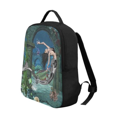 Wonderful mermaid Popular Fabric Backpack (Model 1683)