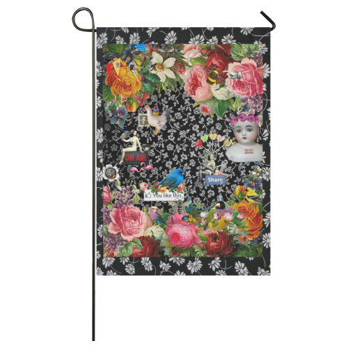 One Kiss Garden Flag 28''x40'' （Without Flagpole）