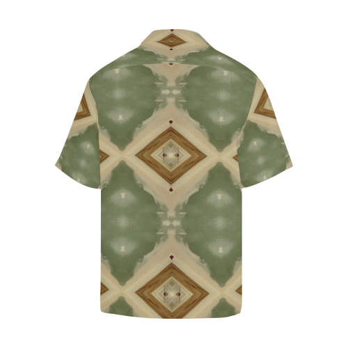 Geometric Camo Colors Hawaiian Shirt (Model T58)
