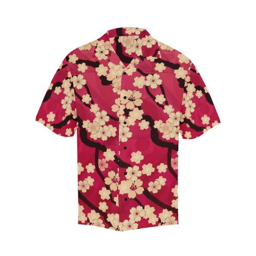 Sakura Breeze Hawaii Hawaiian Shirt (Model T58)