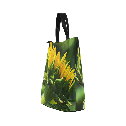 Sunflower New Beginnings Nylon Lunch Tote Bag (Model 1670)