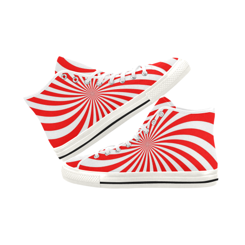 PEPPERMINT TUESDAY SWIRL Vancouver H Women's Canvas Shoes (1013-1)