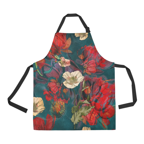 flora 3 All Over Print Apron