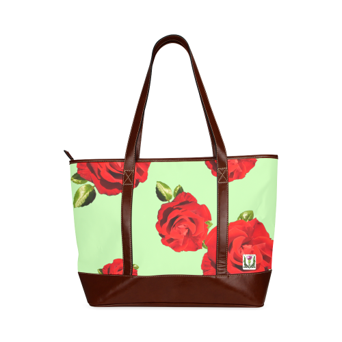 Fairlings Delight's Floral Luxury Collection- Red Rose Handbag 53086j17 Tote Handbag (Model 1642)