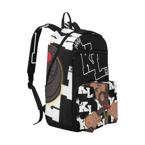 King Luie Vs. DJ Mike Luie Large Capacity Travel Backpack (Model 1691)