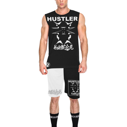 Basketball Mash-Up Hustler Shaolin All Over Print Basketball Uniform