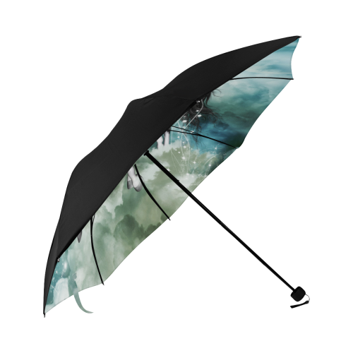 The wonderful couple horses Anti-UV Foldable Umbrella (Underside Printing) (U07)
