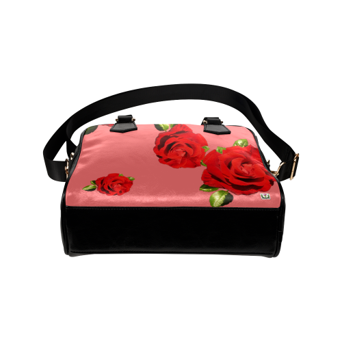 Fairlings Delight's Floral Luxury Collection- Red Rose Shoulder Handbag 53086h8 Shoulder Handbag (Model 1634)