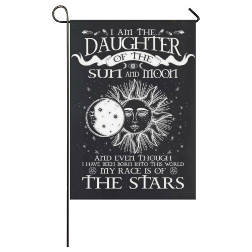 Daughter Of The Sun And Moon Garden Flag 28''x40'' （Without Flagpole）