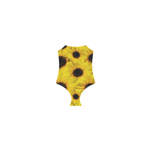 Sunflower Strap Swimsuit ( Model S05)