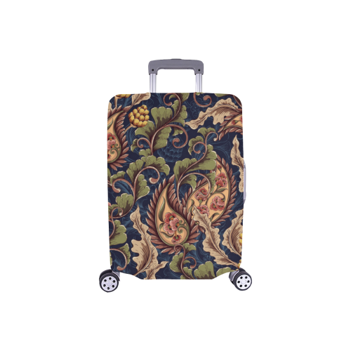 Floral Retro Wallpaper I Luggage Cover/Small 18"-21"