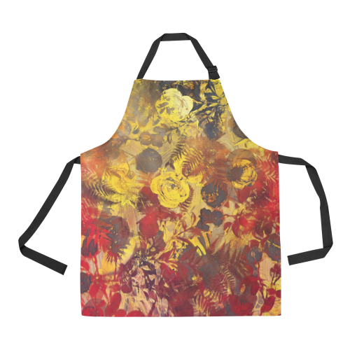 flowers All Over Print Apron