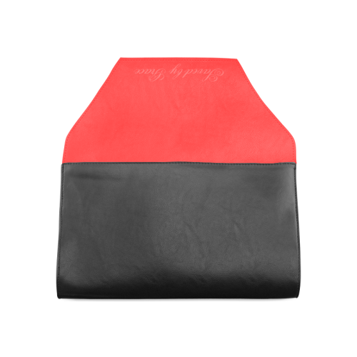 Red & Black Saved by Grace Clutch Bag (Model 1630)