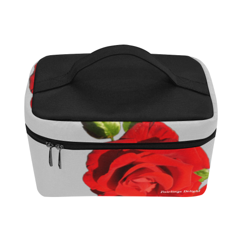Fairlings Delight's Floral Luxury Collection- Red Rose Lunch Bag/Large 53086a1 Lunch Bag/Large (Model 1658)