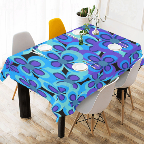 zappwaits florida 3 Cotton Linen Tablecloth 60" x 90"