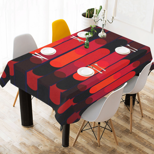 zappwaits p3 Cotton Linen Tablecloth 60" x 90"