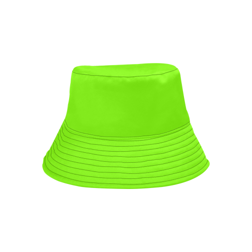 color chartreuse All Over Print Bucket Hat