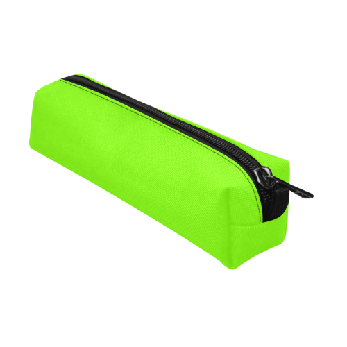 color chartreuse Pencil Pouch/Small (Model 1681)