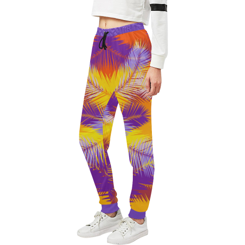 Tropical summer pop art Unisex All Over Print Sweatpants (Model L11)