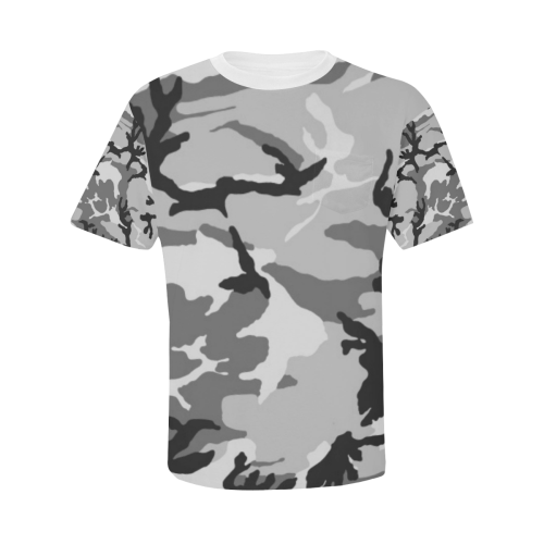 camouflage-95 Men's All Over Print T-Shirt with Chest Pocket (Model T56)