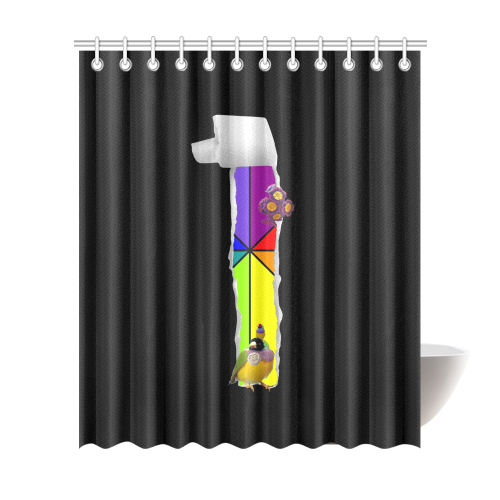 Brighter Days are Coming 2 Shower Curtain 72"x84"