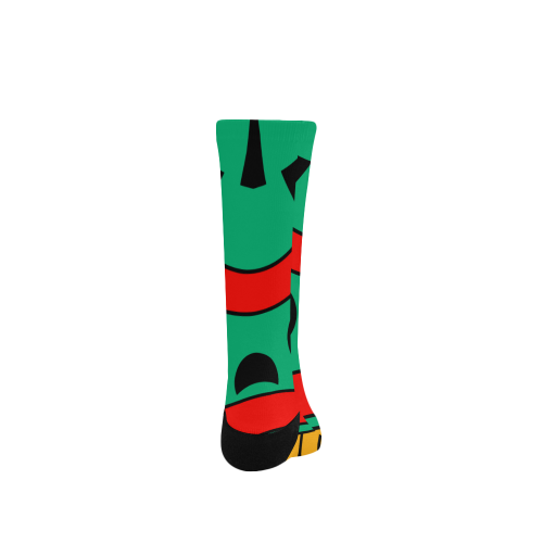 African Scary Tribal Women's Custom Socks