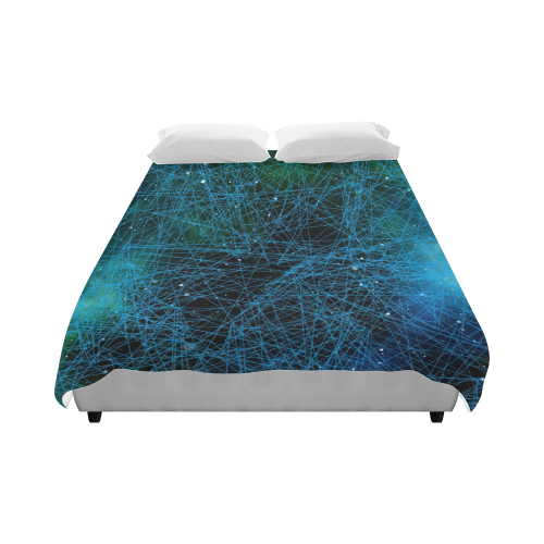 System Network Connection Duvet Cover 86"x70" ( All-over-print)