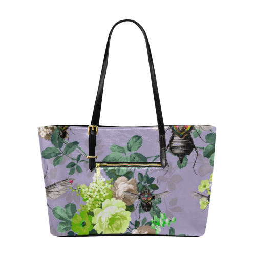 Psychedelic Beescape 2 Euramerican Tote Bag/Large (Model 1656)