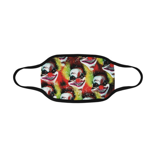 scary halloween horror clown pattern community face mask Mouth Mask (60 Filters Included) (Non-medical Products)