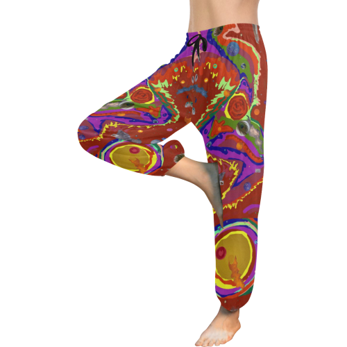 Xtine's Nebula Art Pants Women's All Over Print Harem Pants (Model L18)