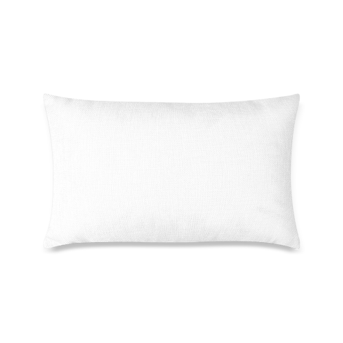 Ash Custom Zippered Pillow Case 16"x24"(One Side Printing)
