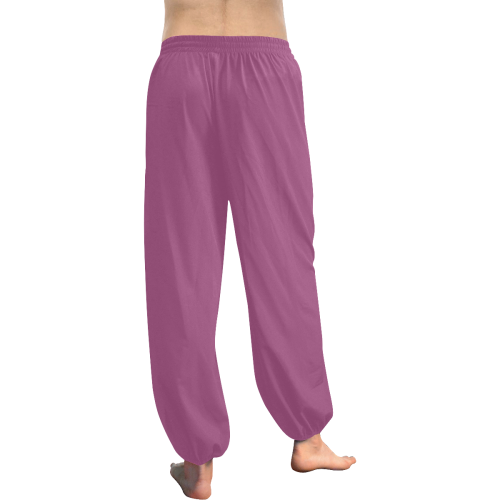 Dahlia Mauve Women's All Over Print Harem Pants (Model L18)